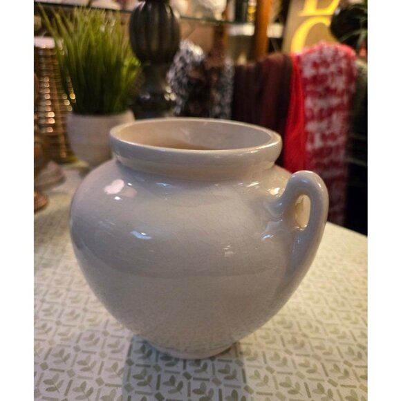 Unique Vintage Ceramic Vase with handles on either side - Picture 3 of 5